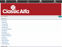 Tablet Screenshot of classicalfa.com